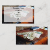 1923年日付銀行小切手 名刺 (正面/裏面)