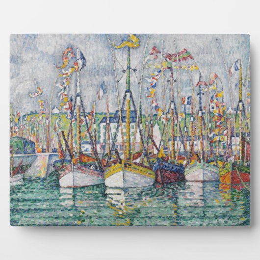 1923賛美年のマグロ船団のグロイックス号 フォトプラーク (正面)