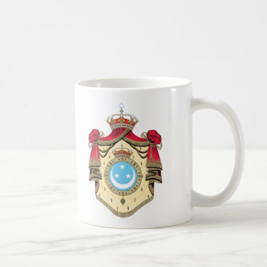 (1923-1958年)エジプトの紋章付き外衣 コーヒーマグカップ (右)