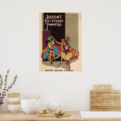 1923 Al Jolson’s Theatre playbill cover ポスター (キッチン)