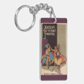 1923 Al Jolson's Theatre playbill cover キーホルダー (正面左)