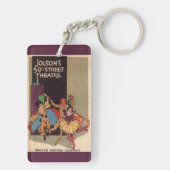 1923 Al Jolson's Theatre playbill cover キーホルダー (裏面)