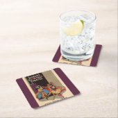 1923 Al Jolson's Theatre playbill cover スクエアペーパーコースター (インサイチュ)