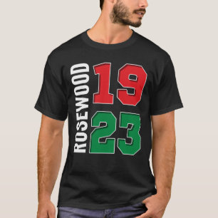 1923 Rosewood a Black Wall Street History Tシャツ