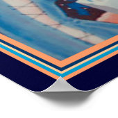 1923 Vie Parisienneアールデコプリント12 x 16 ポスター (角)