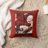 1924のオリンピック冬のゲームポスター クッション (ブランケット)