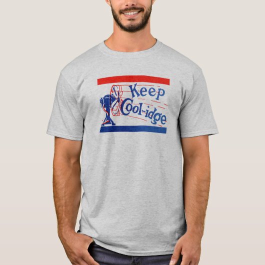1924クーリッジを保って下さい Tシャツ (正面)