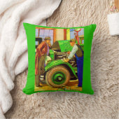 1924ケリースプリングフィールドのバルーンタイヤとプリント クッション (ブランケット)