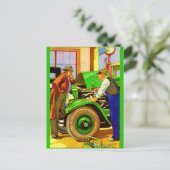 1924ケリースプリングフィールドのバルーンタイヤと ポストカード (スタンド正面)