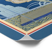 1924ジョージバービアアールデコ ポスター (角)