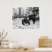 1924トラクタースノープラウ ポスター (キッチン)