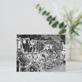 1924年の美しいカノー・ガール ポストカード (スタンド正面)