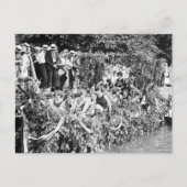 1924年の美しいカノー・ガール ポストカード (正面)