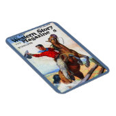 1924年のWestern Story誌表紙 マグネット (右側)