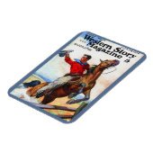 1924年のWestern Story誌表紙 マグネット (左側)