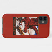 1924年オリンピック冬季大会ポスター Case-Mate iPhoneケース (裏面(横))