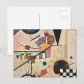 1924年ワッシリー・カンディンスキー著 ポストカード (正面/裏面)