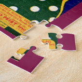 1924年「O Katharina」の楽譜 ジグソーパズル (側面)