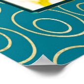 1924 アールデコの女性 ポスター (角)