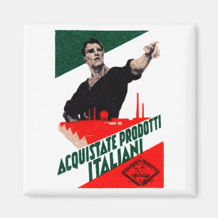 1925の買物イタリアンなプロダクトポスター マグネット