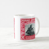 1925のNorseのアメリカのスタンプ コーヒーマグカップ (正面右)