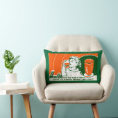 1925オレンジジュースを飲む ランバークッション (椅子)