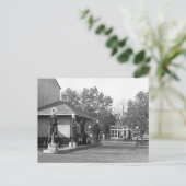 1925ガソリンスタンド ポストカード (スタンド正面)