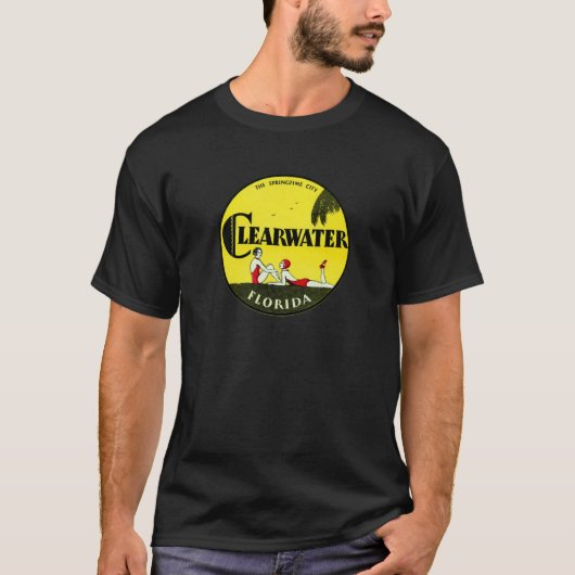 1925クリアウォーターフロリダ Tシャツ (正面)