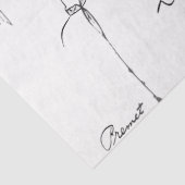 1925フランスのファッションティッシュペーパー 薄葉紙 (詳細)