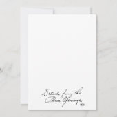 1925フランスのファッション詳細 セーブザデート (裏面)