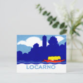 1925ロカルノスイス ポストカード (スタンド正面)