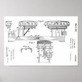 1925ヴィンテージカイロプラクティック表特許芸術プリント ポスター (正面)