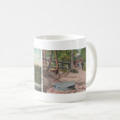 1925年および1939イリノイ州の干上がったロックポストカード コーヒーマグカップ (正面右)