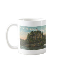 1925年および1939イリノイ州の干上がったロックポストカード