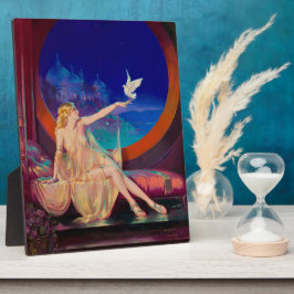 1925年のアラビアのハセキ・スルタン、プリンセスの絵 フォトプラーク