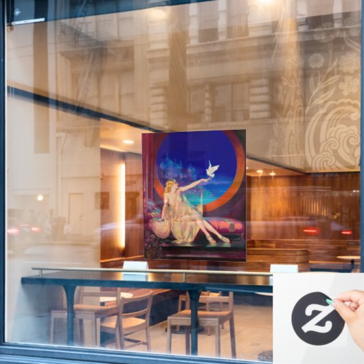 1925年のアラビア・サルタンの側室 ウィンドウサイン (カフェ窓)