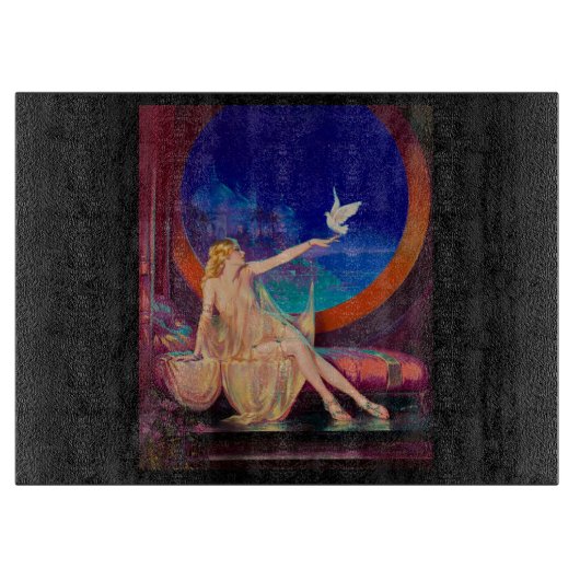 1925年のアラビア・サルタンの側室 カッティングボード (正面)