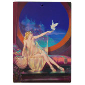 1925年のアラビア・サルタンの側室 クリップボード (裏面)