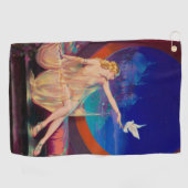 1925年のアラビア・サルタンの側室 ゴルフタオル (横)