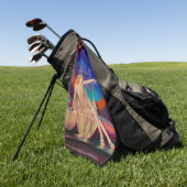 1925年のアラビア・サルタンの側室 ゴルフタオル (グリーン)