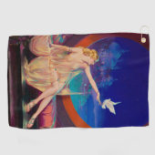 1925年のアラビア・サルタンの側室 ゴルフタオル (横)