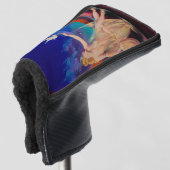 1925年のアラビア・サルタンの側室 ゴルフヘッドカバー (3/4 正面)