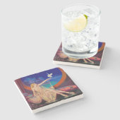 1925年のアラビア・サルタンの側室 ストーンコースター (横)