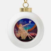 1925年のアラビア・サルタンの側室 セラミックボールオーナメント (正面)