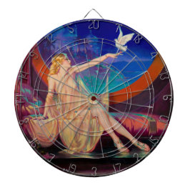 1925年のアラビア・サルタンの側室 ダーツボード