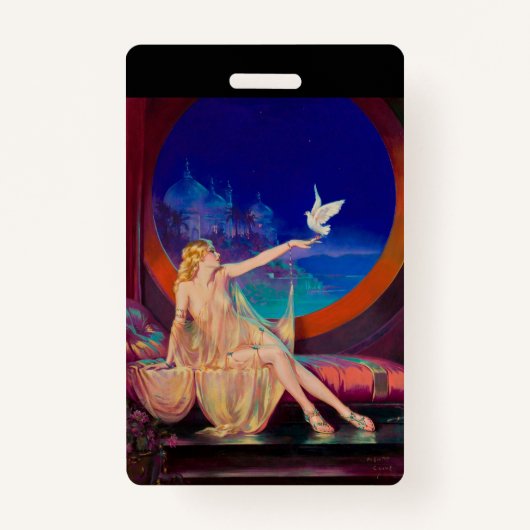 1925年のアラビア・サルタンの側室 バッジ (正面)