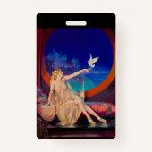 1925年のアラビア・サルタンの側室 バッジ (裏面)