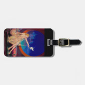 1925年のアラビア・サルタンの側室 ラゲッジタグ (正面横)