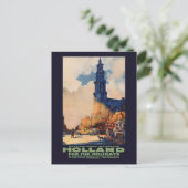 1925年のオランダのVintage Poster ポストカード (スタンド正面)