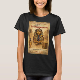 「1925年のツタンカーメン」展覧会ポスター Tシャツ